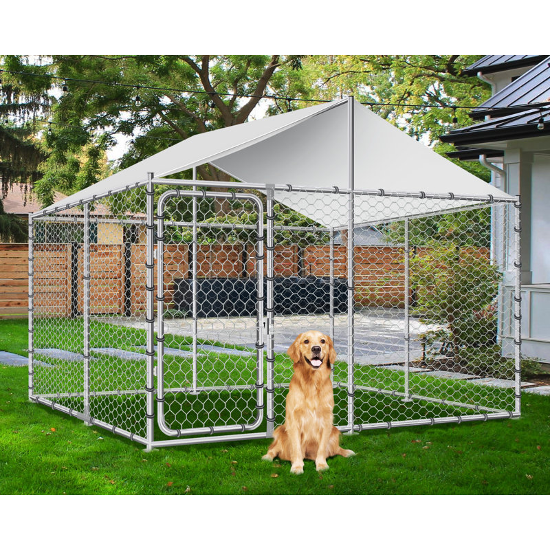 Dog kennel with door best sale